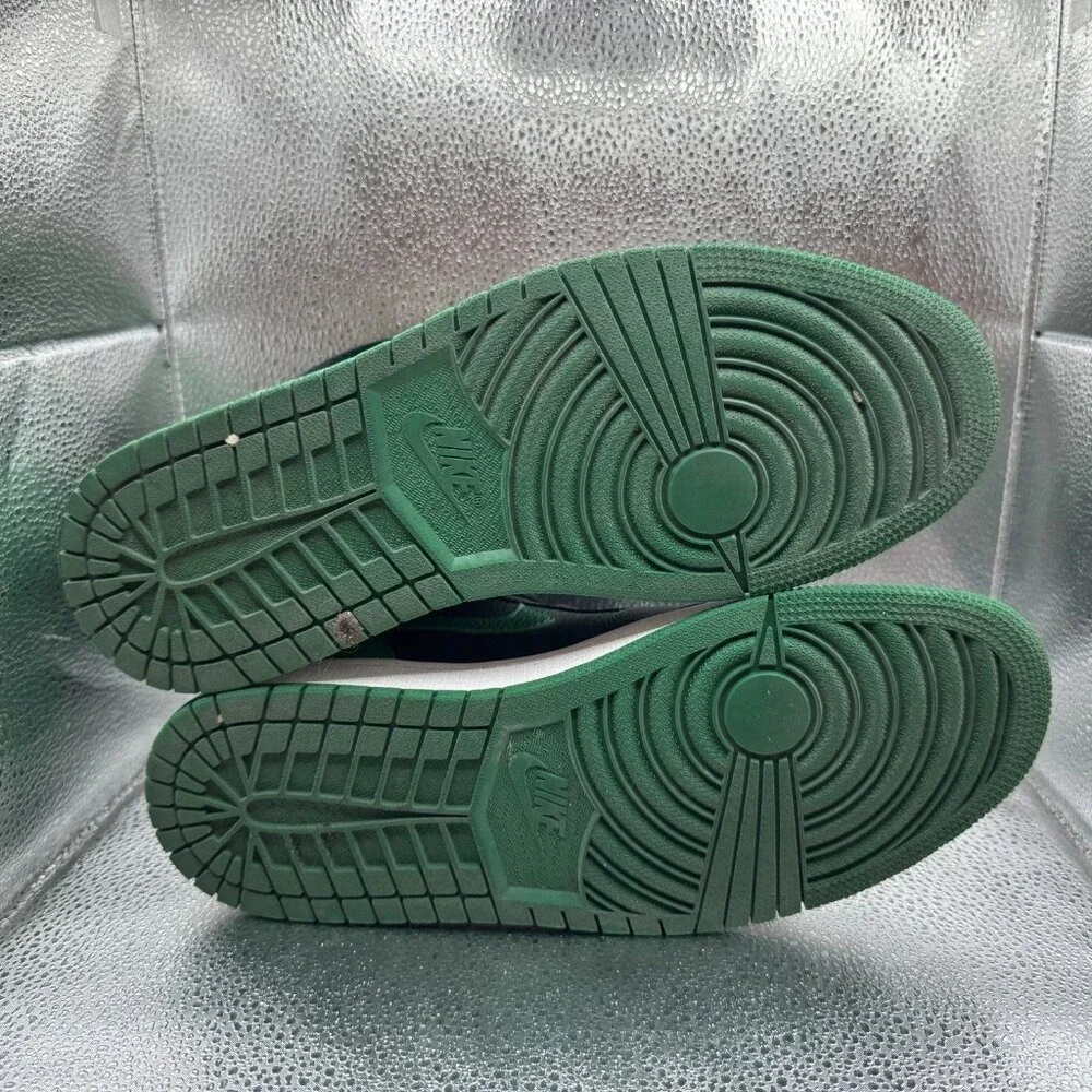 Size 10 Air Jordan 1 Retro OG High Pine Green 2.0 Mens Sneaker Shoe 555088-030
